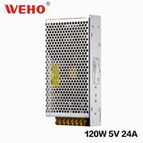 Aluminum Case 110V /220V AC to 5V DC 120W SMPS