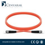 3 Meter Multi-Mode Duplex Fiber Optic Cable (50/125) St to St