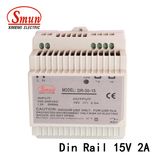 Dr-30-15 30W 15VDC 2A AC-DC DIN Rail Switching Power Supply
