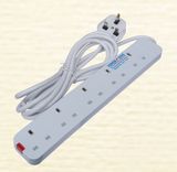 13A Plug 5 Way Universal Multi Adaptor Without Switch