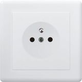 British Standard (Q2) French-Style Wall Socket Flat