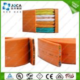 Factory Produced 450/750V H07vvh6-F 12*1.5mm2 Flat Travelling Elevator Trailing Cable