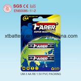 1.5V Farer Super Heavy Duty Camera Dry Battery (R6 AA, Um-3)