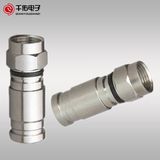 High Quality F Male Push Type RF Connector