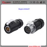 Waterproof 3 Pin Electrical Plug and Connector for LED Display