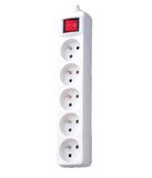 3/4/5/6 Outlets Power Socket, Power Strip with on/off Switch