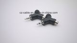 RCA Jack, 3.5mm Mono/Stereo Plug 2RCA Jacks