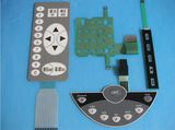 3m Adhesive Matte PC / Pet Membrane Switch Embossing with Tactile Effect