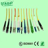 Hot FTTH Fiber Optic Cable Patch Cord, Sc/LC/St/FC/Mu/MT-RJ, The PC/Upc Type Strenth Factory
