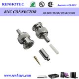Electric Plug Connector Radio BNC Wire Connector for CCTV Monitoring System