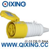 Cee/IEC 16A 3p 110V Yellow Connector/PVC Tail