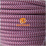 Fabric Round Flat Electrical Wire Power Cord Cable