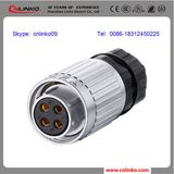 Circular Waterproof Cable Connector/Power Cable Connector
