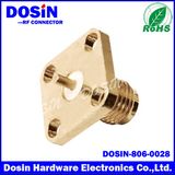 4 Hole Square SMA Female Flange Mount Connector
