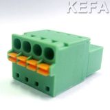 Screwless Pluggable Terminal Block for PCB