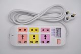 Movable Multi Function Colorful Extension Electrical Multiple Plug Socket
