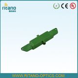 E2000/APC Fiber Optic Adapters with Low Loss at 0.2dB with Plastic Green House