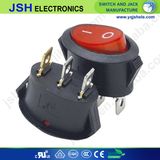 12V 16A Rocker Round Toggle Control 3 Pin on-off Spst Switch