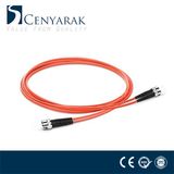 Multimode Om2 St Dual Fiber Optic Patch Cable