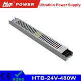 24V 20A LED Ultra-Thin Power Supply with Ce RoHS Htb-Series