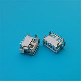 Crimping Female SMT Short Body USB Connector
