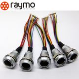 RM-ECG-0b-307-Cln Female Panel Mount Medical Socket Connector with Jst Terminal Connector