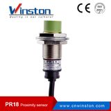 Pr18 Flush Waterproof Metal Inductance Proximity Sensor