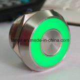 25mm Piezo Switch with Large Ring Illumination IP68 Waterproof