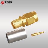Plating Gold Male SMA RF Connector