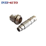 2 Pins Metal Watertight Plug and Socket Cable Connector