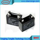 Metallized Polypropylene Film Fan Capacitor Cbb61 with Long Life