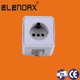 Surface Mounted Schucko Socket Outlet (S3010)