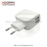 Smart IC 5V3.1A USB Charger Dual USB Port Mobile Phone 5V 3A Wall Charger 2 Ports USB Home Charger Travel Charger