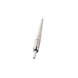 DIN/PC Fiber Optic Connector with White Boot