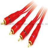 2 RCA Plugs - 2RCA Plugs Cable
