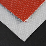 Heat Resistant 17 Oz Silicone Rubber Coated Fiberglass Fabric