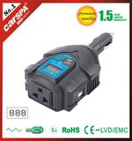 DC24V to AC110V 125W mini car inverter with digital display