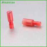 Red 22-16 Gauge Nylon Fully Insulated Female Quick Disconnect Wire Spade Crimp Terminal