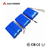 Rechargeable 18650 Li-ion Battery 3s1p 11.1V 2000mAh Lithium Ion Battery Pack