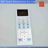 Dead Front Transparent Black Window Microwave Control Panel Graphic Overlay