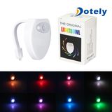 8 Lights Changing Sensor Chargeable Toilet Washroom Light for Kids