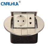 Round German Round and Flat Floor Socket