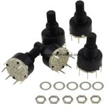Power Control PCB Sp5t 5 Position Mini Rotary Switches