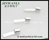 Dbn Non-Insulated Electrical Blade Bare Copper Naked Terminals with Chip-Shaped