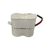 2.4V 4000mAh D Size NiCd Rechargeable Battery