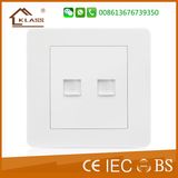 Rj11 Computer and RJ45 Tel and Data Weak Current Socket