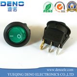 UL VDE Dpdt Momentary Light Rocker Switch