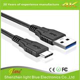 USB 3.1 Type C Male to USB 3.0 a Male Charging Cable