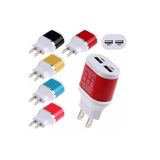 Hot Sell Colorful Smart Phone 2 USB Ports   DC Charger/Power Plug