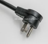 High Quality PVC Sheath AC Power Extension Cord Cable 220V 100% Pure Copper Right Angle AC Power Cord